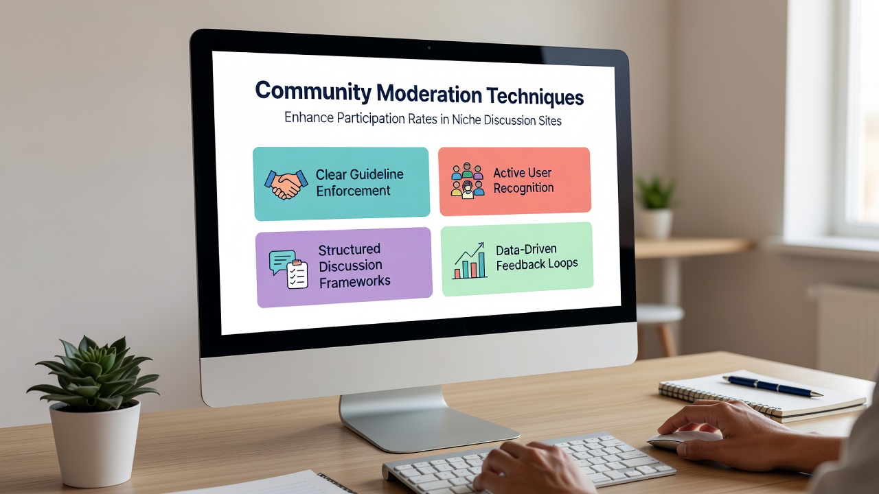 Community Moderation Techniques That Enhance Participation Rates in Niche Discussion Sites